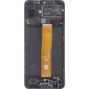 LCD Display Modul Samsung Galaxy M12 M127 készülékhez, Fekete thumbnail