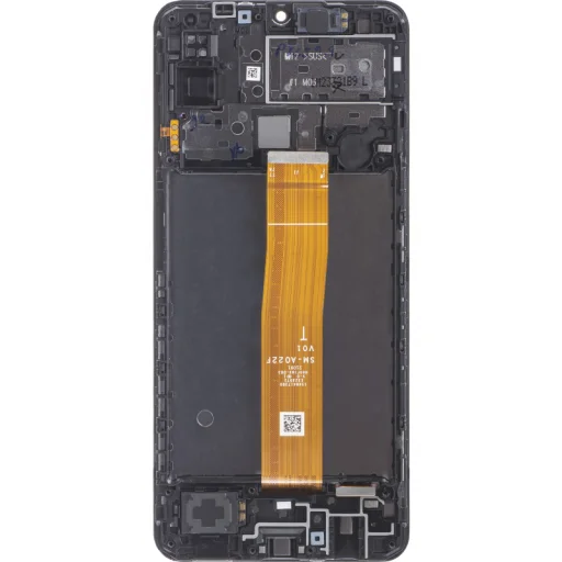 LCD Display Modul Samsung Galaxy M12 M127 készülékhez, Fekete - 3