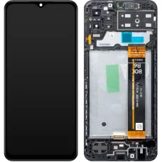 LCD Kijelző Modul Samsung Galaxy M13 M135, Fekete