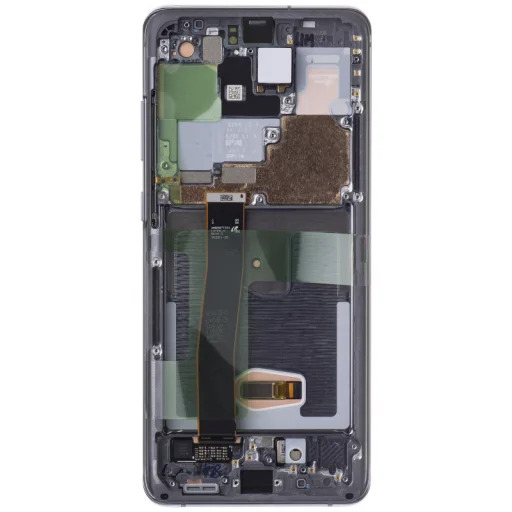 LCD kijelző modul Samsung Galaxy S20 Ultra 5G G988 / S20 Ultra G988, kamera nélkül, szürke - 3