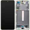 Samsung Galaxy S21 FE 5G G990 LCD Kijelző Modul, Zöld thumbnail