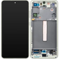 Samsung Galaxy S21 FE 5G G990 LCD Kijelző Modul, Zöld