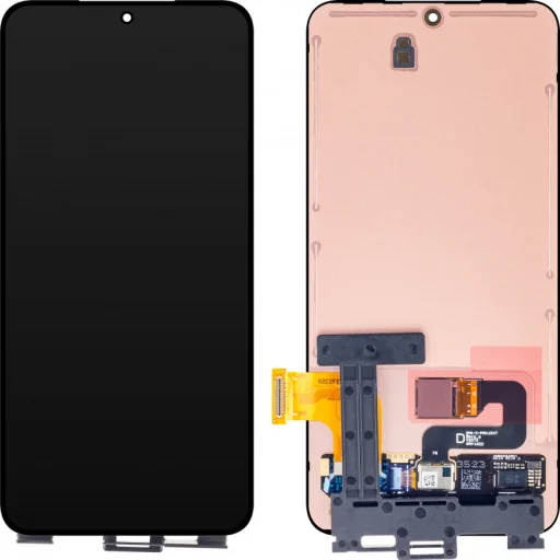 LCD kijelző modul Samsung Galaxy S23 S911-hez, keret nélkül, fekete - 1