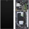 LCD kijelző modul Samsung Galaxy Note 20 Ultra 5G N986 / Note 20 Ultra N985 készülékhez, kamera nélkül, Misztikus Fekete thumbnail