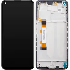 LCD kijelző modul Xiaomi Redmi Note 9T 5G-hez, fekete