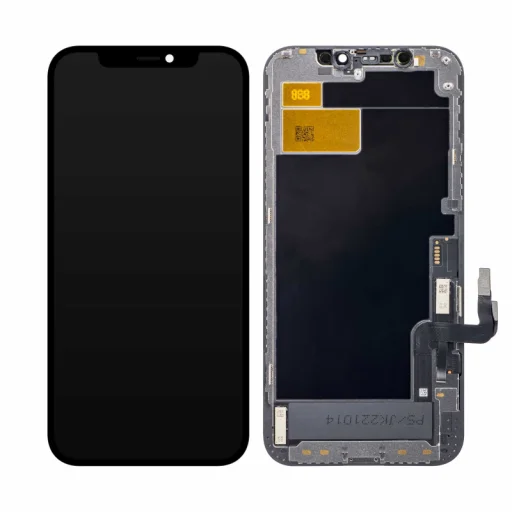 LCD Kijelző Modul JK Apple iPhone 12 / 12 Pro, In-Cell Verzió, Fekete - 1