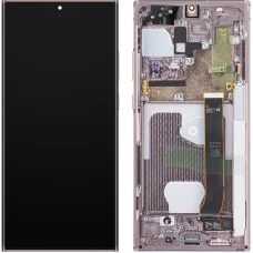 Samsung Galaxy Note 20 Ultra 5G N986 / Note 20 Ultra N985 LCD kijelző modul, kamera nélkül, Misztikus bronz