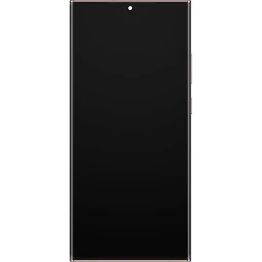 Samsung Galaxy Note 20 Ultra 5G N986 / Note 20 Ultra N985 LCD kijelző modul, kamera nélkül, Misztikus bronz - 2