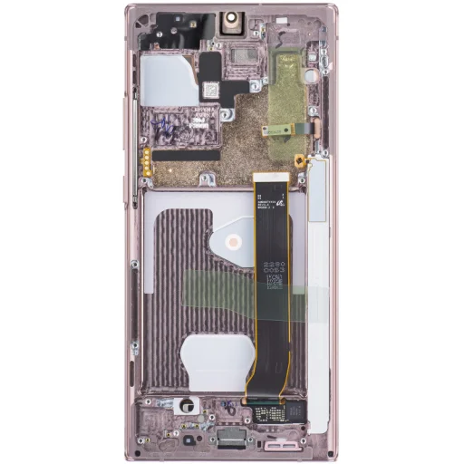 Samsung Galaxy Note 20 Ultra 5G N986 / Note 20 Ultra N985 LCD kijelző modul, kamera nélkül, Misztikus bronz - 3