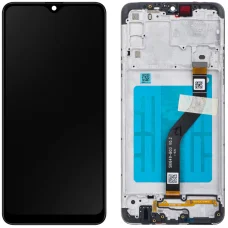 LCD kijelző modul Samsung Galaxy A20s A207, fekete