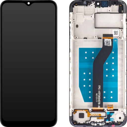 LCD kijelző modul Motorola Moto G8 Power Lite, fekete - 1