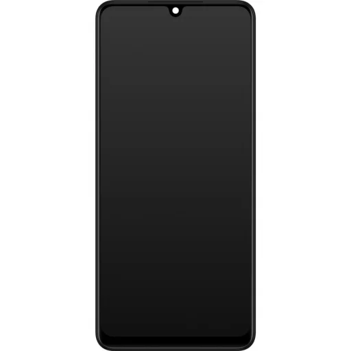 LCD kijelző modul Samsung Galaxy A22 A225 fekete - 2
