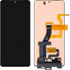 Samsung Galaxy S21 Ultra 5G G998 LCD kijelző modul, keret nélkül, fekete