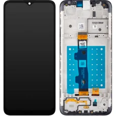 LCD Kijelző Modul Motorola Moto E7, Fekete