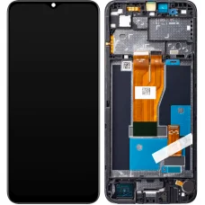 LCD kijelző modul Realme C30 / Narzo 50i Prime, Fekete