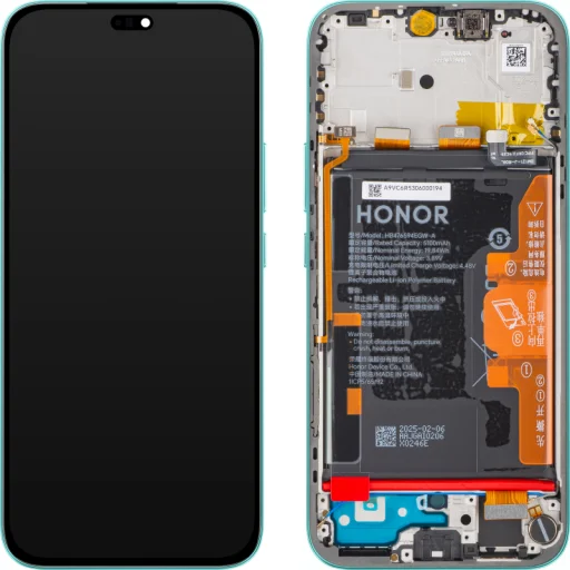  Honor 400 Lite Marrs Green LCD Kijelző Modul Akkumulátorral - 1