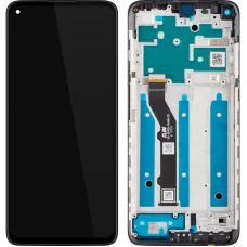 LCD kijelző modul Motorola Moto G9 Plus, fekete