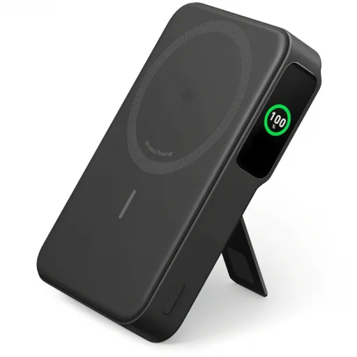 Powerbank Anker MagGo, 10000mAh, 27W, PD + FQI, Fekete A1654G11 - 1