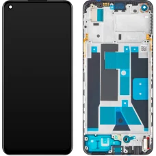 LCD kijelző modul Realme 9, fekete