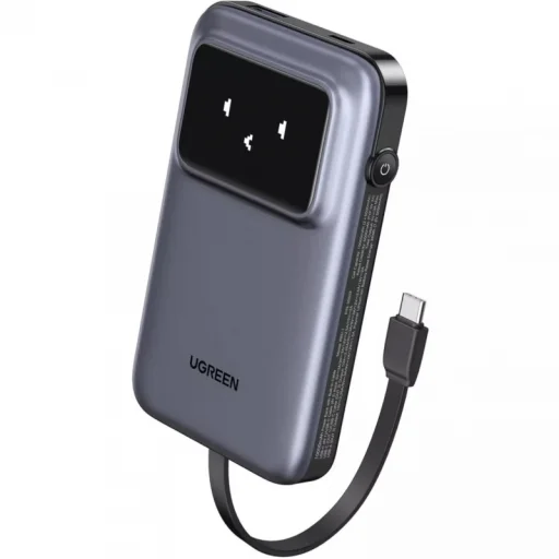 Powerbank UGREEN PB511 Uno, 10000mAh, 30W, QC + PD, Szürke - 1