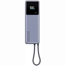 Powerbank Xiaomi, 10000mAh, 165W, PD, Szürke PB1165MI