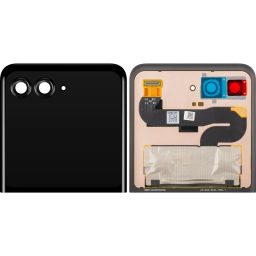 Motorola Razr 2025 / Razr 60 LCD kijelzőmodul, külső, keret nélkül, fekete - 1