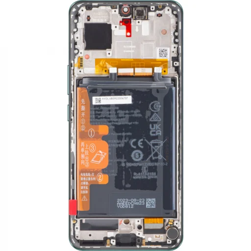 LCD kijelző modul Honor 90-hez, akkumulátorral, Smaragd zöld - 3