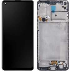 LCD Kijelző Modul Samsung Galaxy A21s A217-hez, Fekete