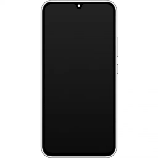 Samsung Galaxy A34 A346 ezüst színű LCD kijelző modul - 2