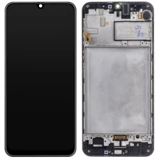 LCD kijelző modul Samsung Galaxy M21 M215 / M30s M307, fekete