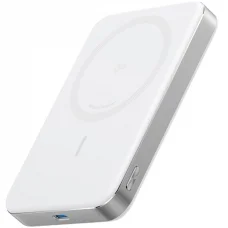 Powerbank Anker MagGo Slim, 10000mAh, 30W, PD + FQI, Fehér A1664H21