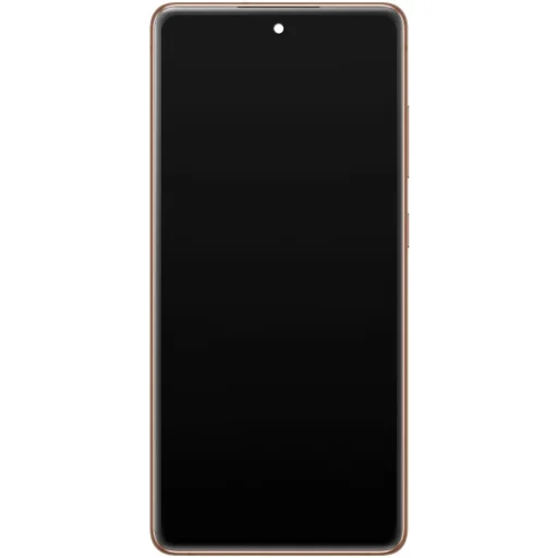 LCD kijelző modul Samsung Galaxy S20 FE 5G G781, narancssárga, üvegfólia - 2