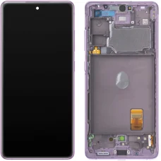 Samsung Galaxy S20 FE 5G G781 LCD kijelző modul, lila
