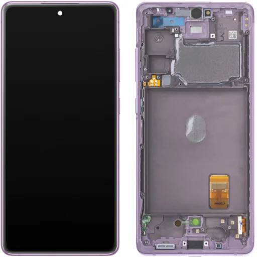 Samsung Galaxy S20 FE 5G G781 LCD kijelző modul, lila - 1