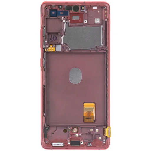 LCD kijelző modul Samsung Galaxy S20 FE G780, piros, - 3