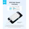 Powerbank Anker Zolo, 10000mAh, 30W, QC + PD, Fehér A1688H21 thumbnail