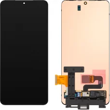 Samsung Galaxy S21 5G G991 LCD kijelző modul, keret nélkül, fekete