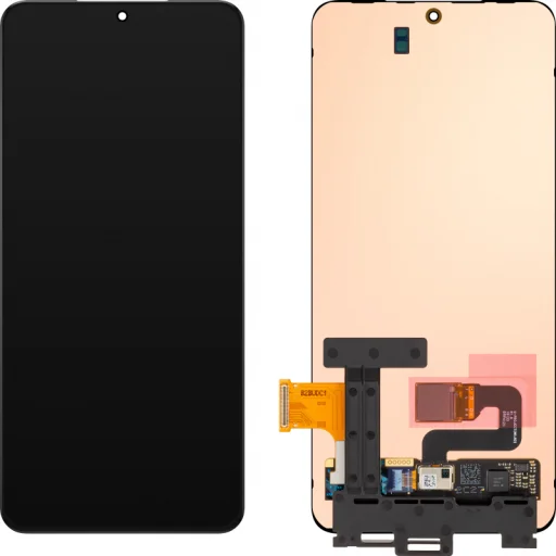 Samsung Galaxy S21 5G G991 LCD kijelző modul, keret nélkül, fekete - 1