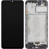 LCD Kijelző Modul Samsung Galaxy M31 M315 készülékhez, Fekete, Szerviz, szerelés thumbnail