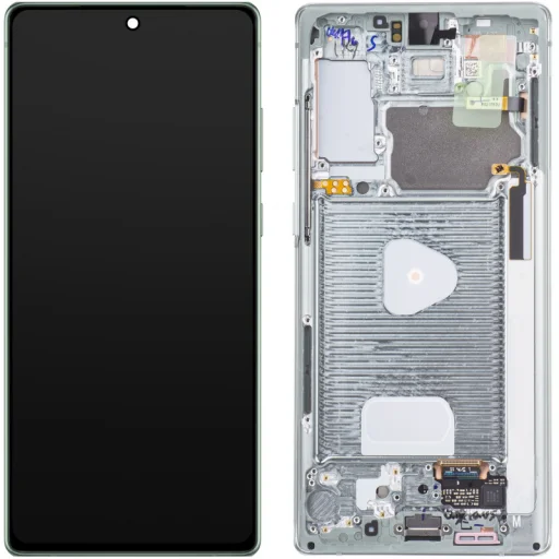 Samsung Galaxy Note 20 5G N981 / Note 20 N980 LCD kijelző modul, Zöld - 1