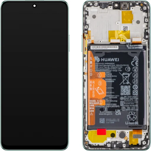 LCD Kijelző Modul Huawei nova Y90-hez, akkuval, smaragdzöld - 1