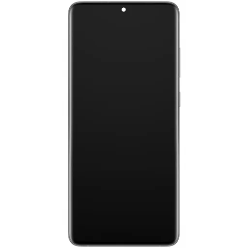 Samsung Galaxy S20 Ultra 5G G988 / S20 Ultra G988 LCD kijelző modul, kamera nélkül, fehér - 2