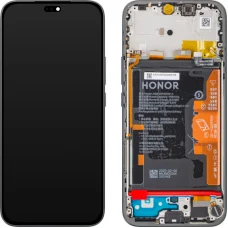  Honor 400 Lite Velvet Black LCD kijelző modul akkumulátorral, szervizalkatrész