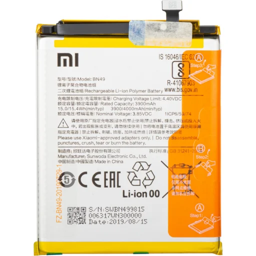 BN49 akkumulátor Xiaomi Redmi 7A-hoz - 1