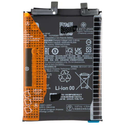 BP4B akkumulátor Xiaomi 12 Lite-hoz - 1