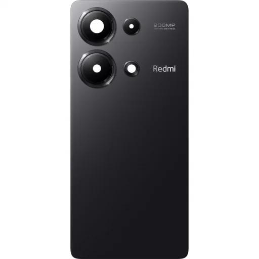 Xiaomi Redmi Note 13 Pro 4G akkumulátor hátlap, fekete - 1