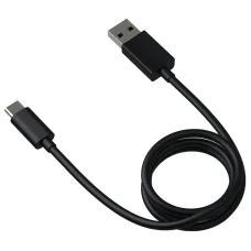USB-A–USB-C kábel Motorola, 1m, Fekete