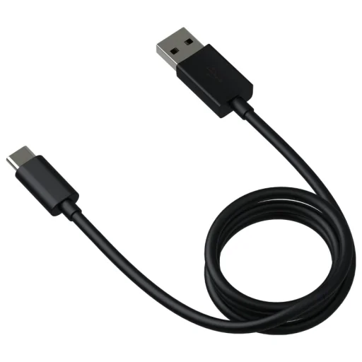 USB-A–USB-C kábel Motorola, 1m, Fekete - 1