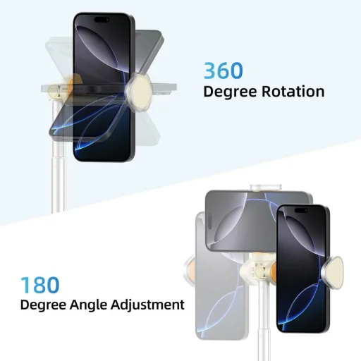 Tech-protect L09s Bluetooth Selfie Bot Állvány Bézs - 6