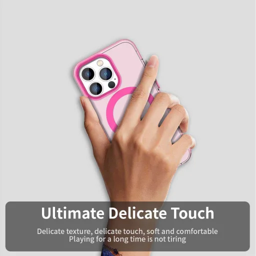 iPhone 13 Pro - Techsuit CandyCase MagSafe tok - Pink - 4